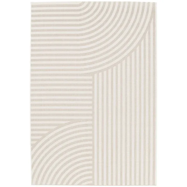 AFK Living Binnen buiten design tapijt ONDINE beige