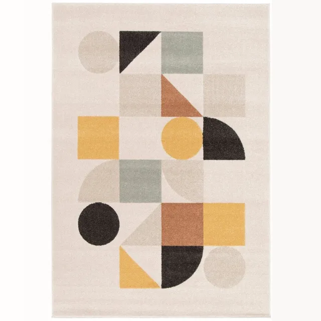 AFK Living Modern geometrisch tapijt zacht MODUL veelkleurig