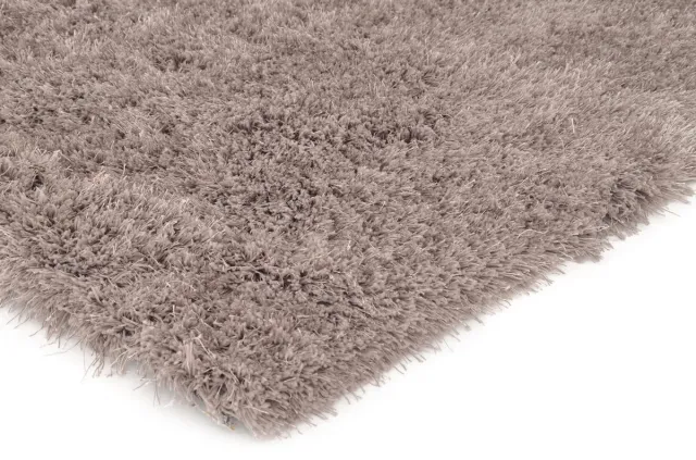 Vercai Rugs Soho Collectie - Hoogpolig Vloerkleed - Shaggy Tapijt voor Woonkamer - Polyester - Taupe