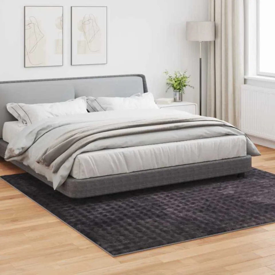 vidaXL Vloerkleden Vierkant SIROLO Beige 120 x 120 cm Polyester, foto 3