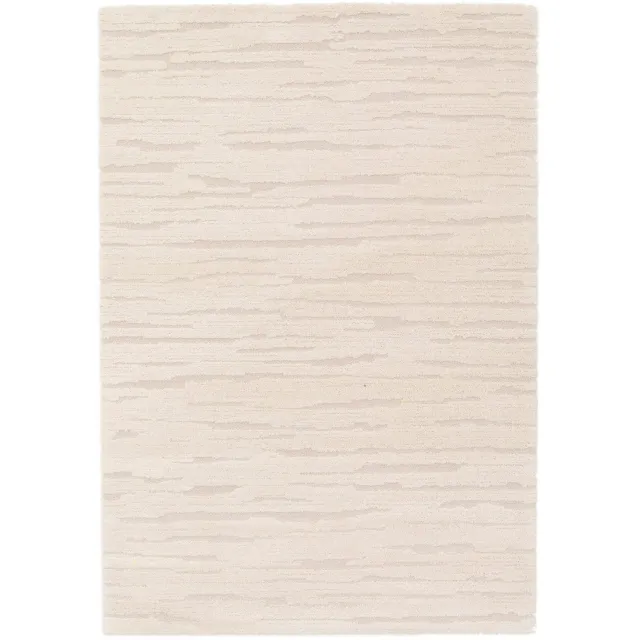 AFK Living Zacht en comfortabel reliëf tapijt INUK beige