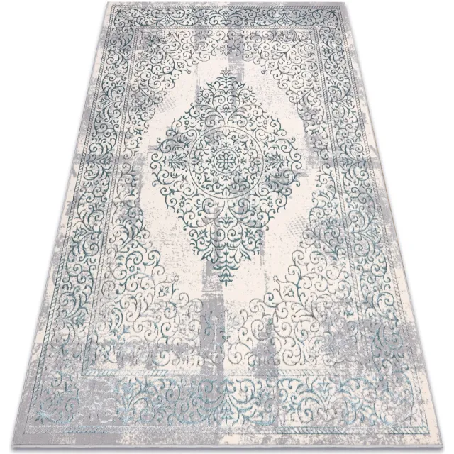 RUGSX Kleden Rugsx Tapijt CORE W7161 Rosette Vintage - structureel, 180x270 cm Grijs