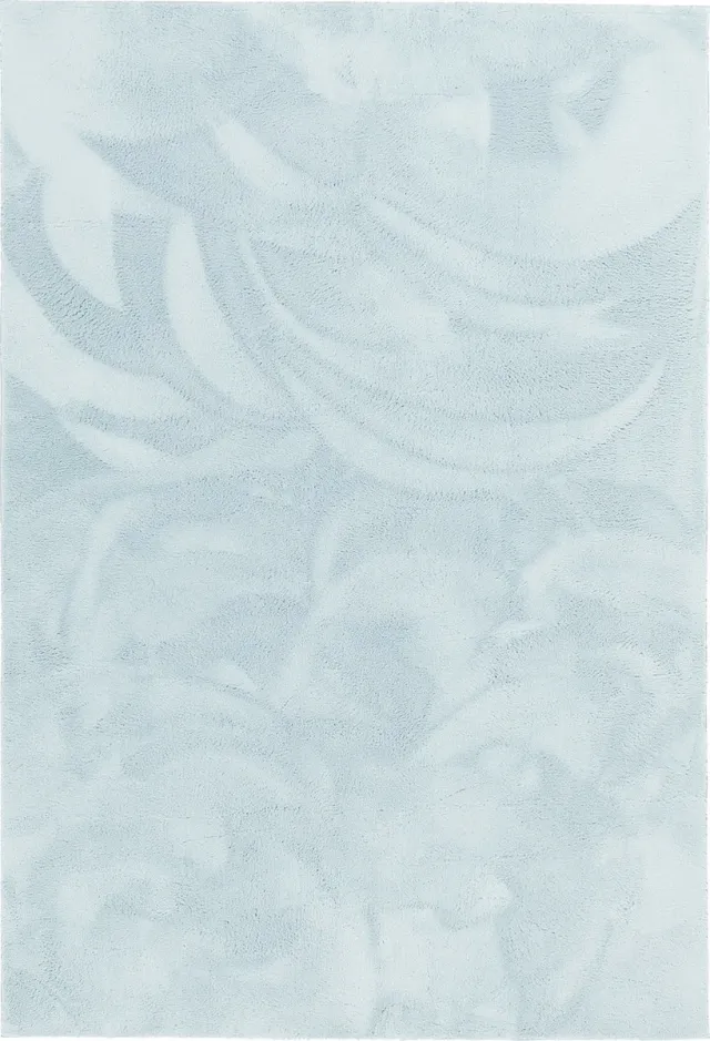 Pergamon Vloerkleed Luxe Superzachte Bont Parel Blauw