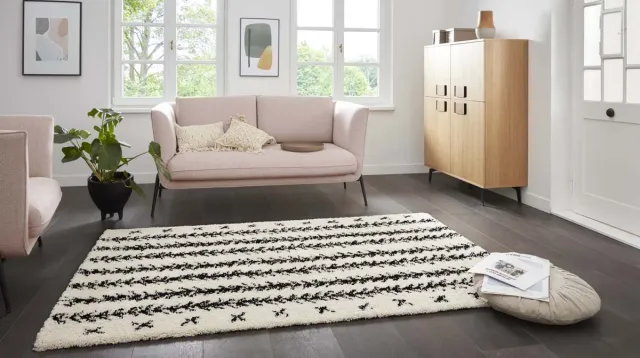 TrueWeave Zigzag vloerkleed - Moss crème