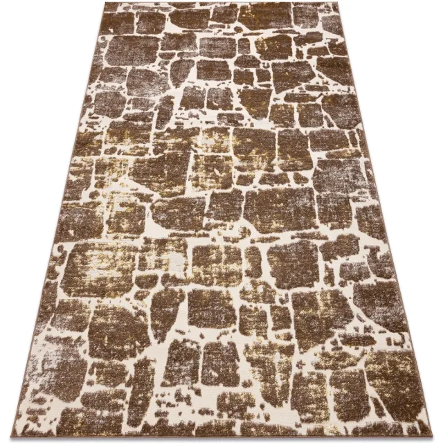 RUGSX Kleden Rugsx Tapijt MEFE modern 6184 Straatstenen- 120x170 cm Beige