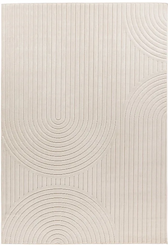 LABEL51 Varo Vloerkleden - Wit - Polyester - 160x230 cm
