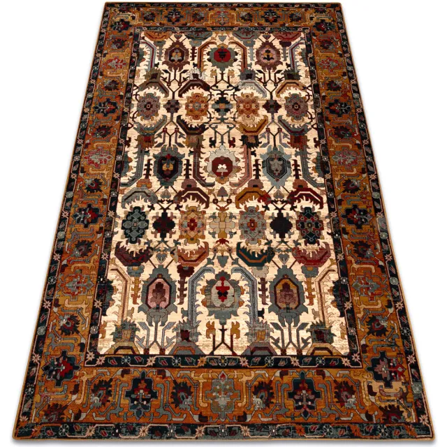 RUGSX Kleden Rugsx Tapijt SUPERIOR OMAN oosters frame rood 200x300 cm