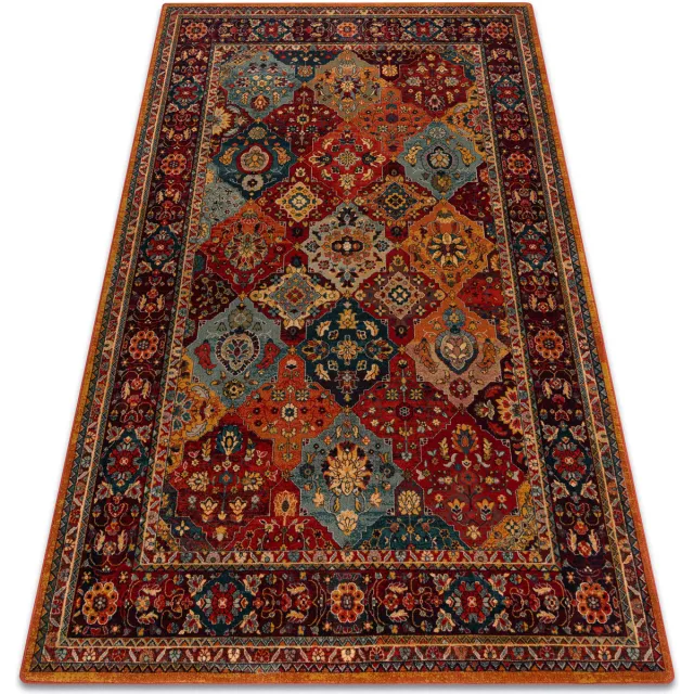 RUGSX Kleden Rugsx tapijt POLONIA Samari Ornament robijn 200x300 cm Rood