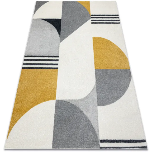RUGSX Kleden Rugsx Tapijt FUSION 1327 wit / grijskleuring / 240x330 cm