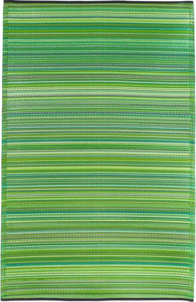 LM-Collection Kingston Outdoor Vloerkleed - 240x300cm - Groen - Plastic - tuintapijt, buitentapijt, tuinkleed, buitenkleed vloerkleed, vloerkleed rond, vloerkleed kinderkamer, vloerkleed laagpolig, vloerkleed 160x230
