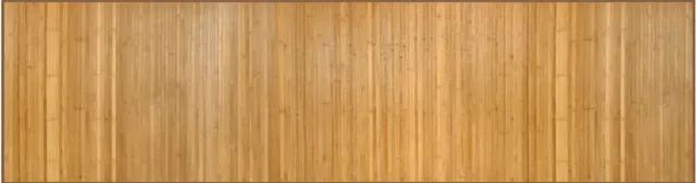 vidaXL Vloerkleed - rechthoekig - cm - bamboe - naturel