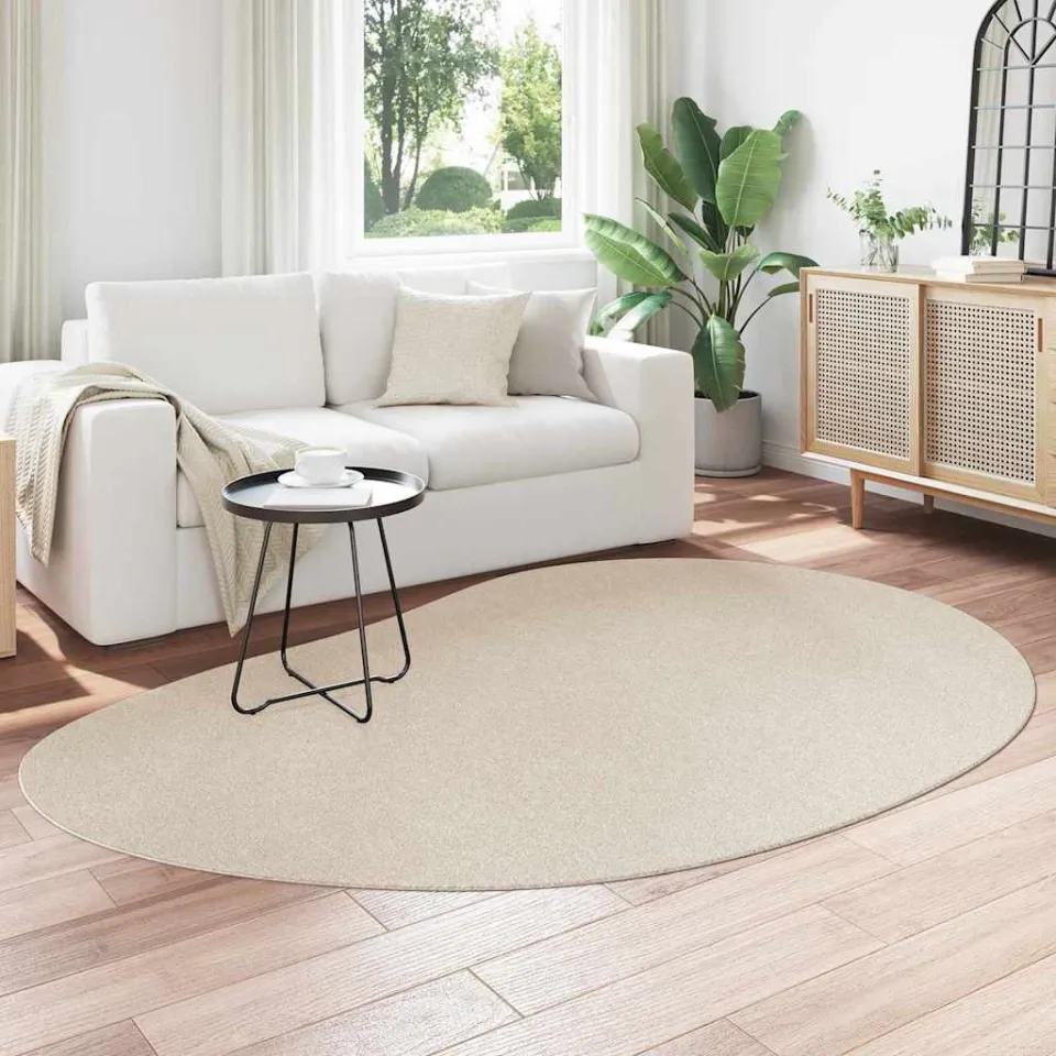 vidaXL Tapijt HUARTE Beige 160 x 230 cm Polyester, foto 3