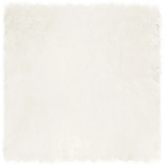 vidaXL Tapijt - van - imitatie - schapenvacht - TAFALLA - Wit - 200 - x - 200 - cm