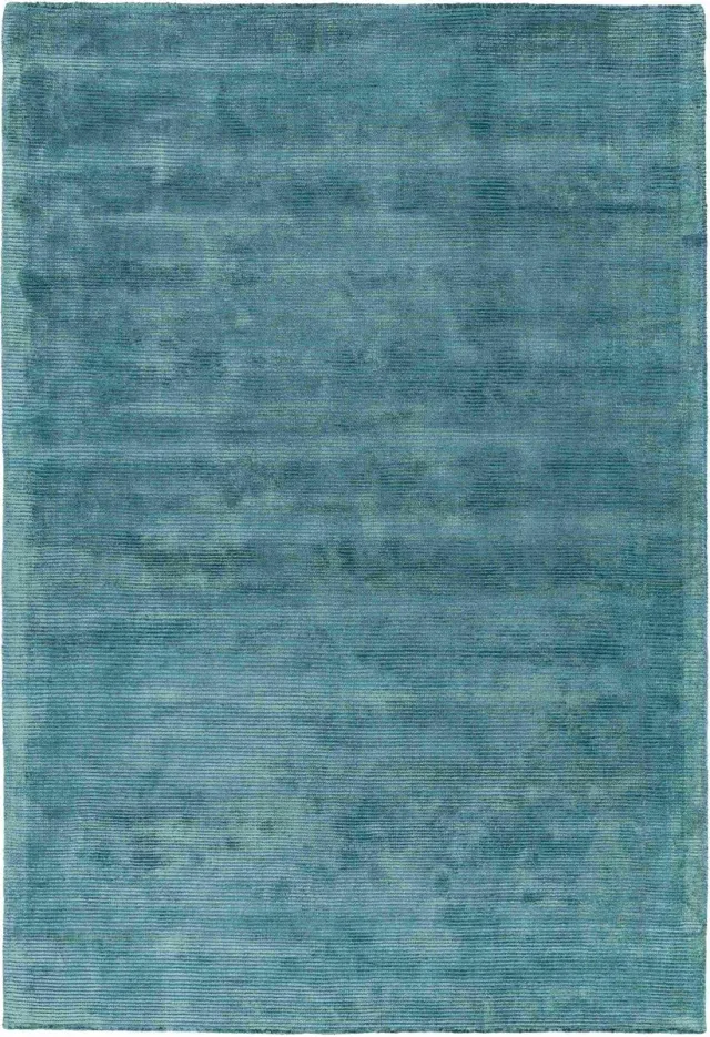 Eazy Living Easy Living - Reko-Rug-Teal Vloerkleed - 200x300 - Rechthoek - Laagpolig Tapijt - Modern - Blauw