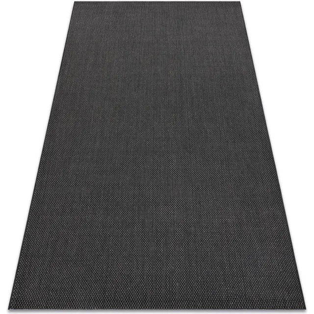 RUGSX Kleden Rugsx Sisal tapijt SISAL FLAT 48663/090 zwart EFFEN 140x200 cm