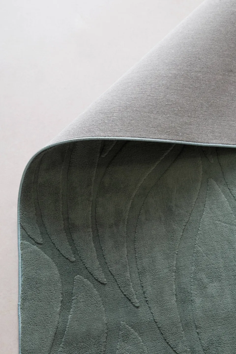 NOUS Living Blossom vloerkleed groen, foto 3