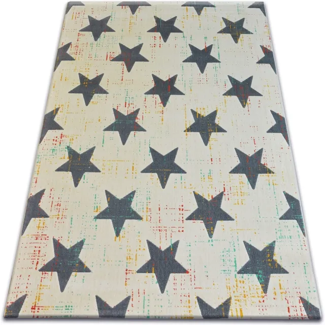 RUGSX Kleden Rugsx Tapijt SCANDI 18209/063 - Sterretje 140x200 cm Wit