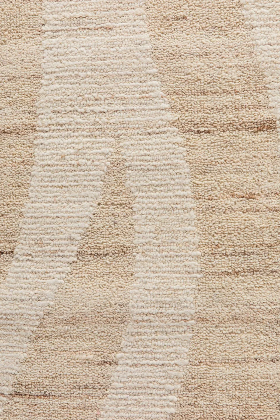 NOUS Living Amory vloerkleed wol beige, foto 5