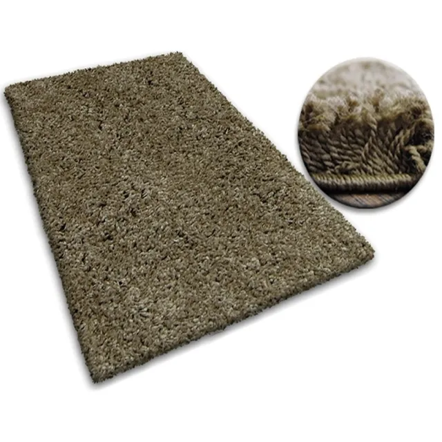 RUGSX Kleden Rugsx Tapijt SHAGGY GALAXY 9000 helder , bruin 140x190 cm