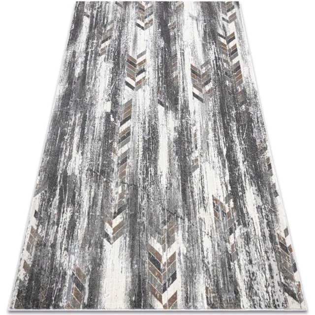 RUGSX Kleden Rugsx Tapijt NOBLE modern 9732 47 Zilverspar vintage 80x150 cm Grijs