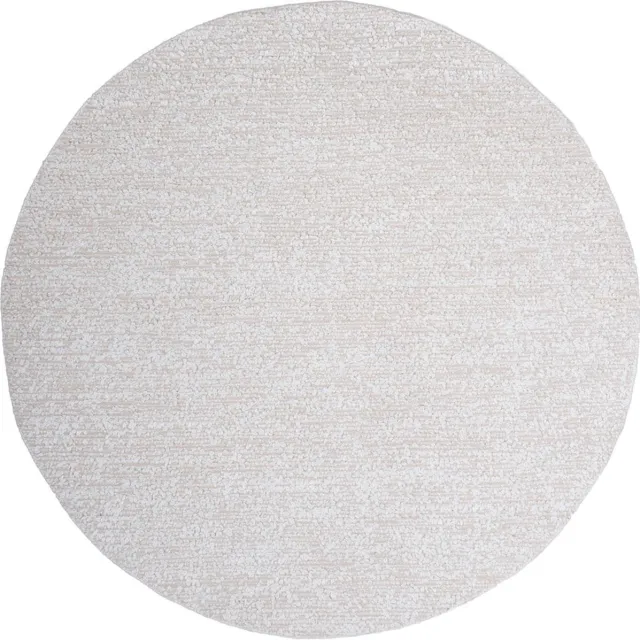 Veer Carpets Vloerkleed Mica - Bouclé Design Vloerkleed in Scandinavische / Japandi Stijl Wit