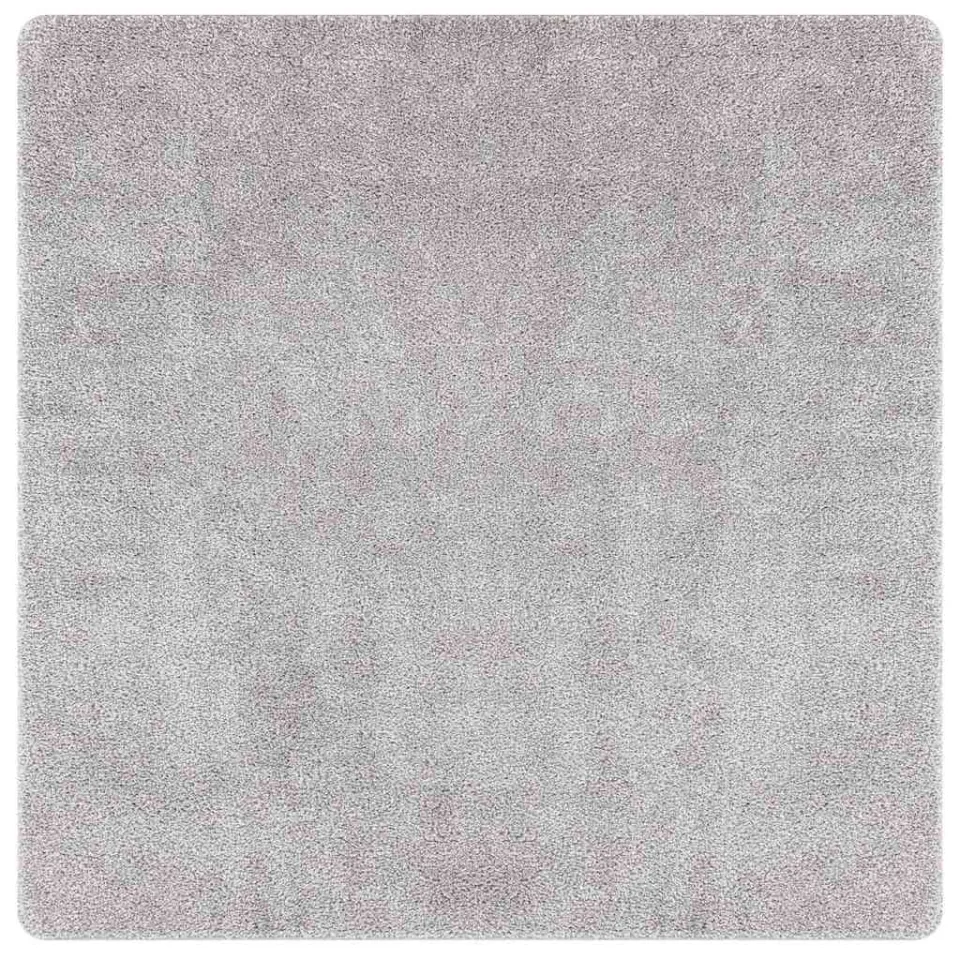 vidaXL Antislip Shaggy Tapijt Grijs 200 x 200 cm PP, foto 3