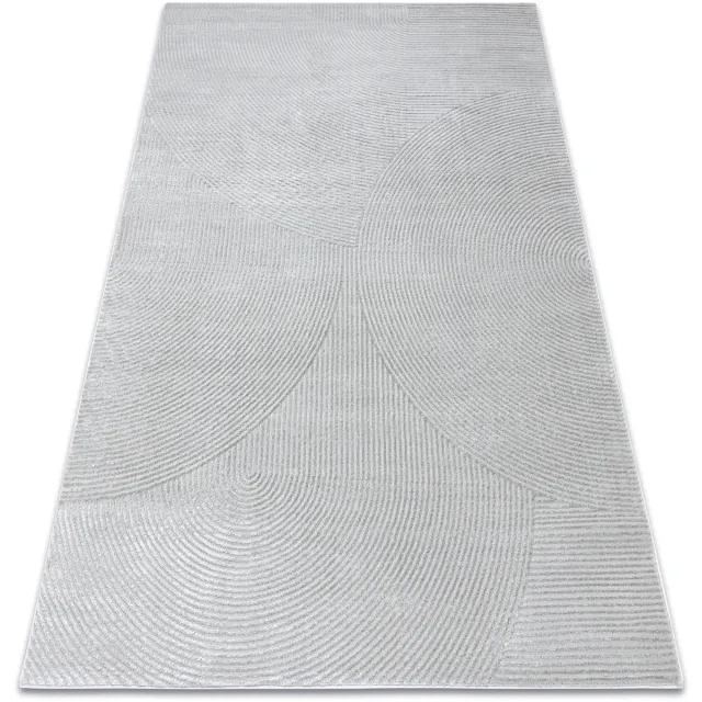 RUGSX Kleden Rugsx Tapijt BALANCE 0194 grijs - Geometrisch, structure 80x150 cm