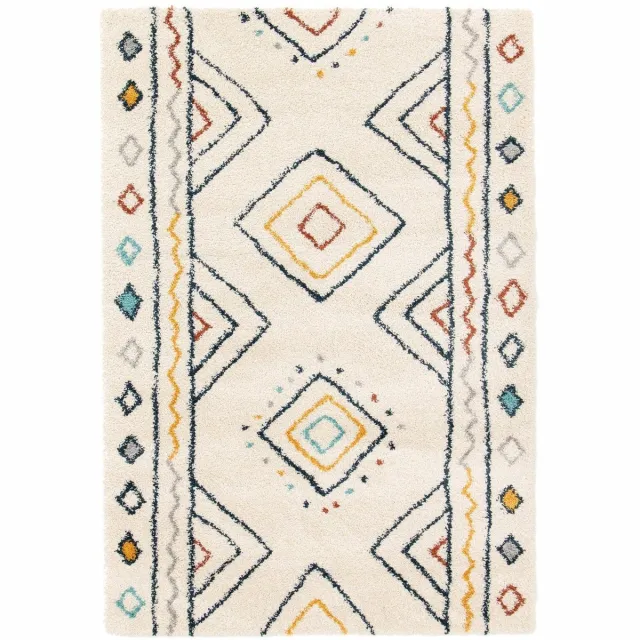 AFK Living Kinderkleed zacht en volumineus AZTEC beige
