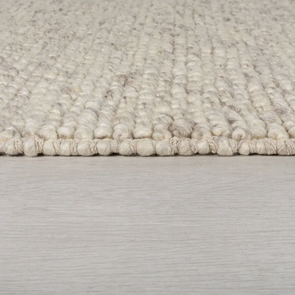 Flair Rugs Minerals wollen vloerkleed beige, foto 5