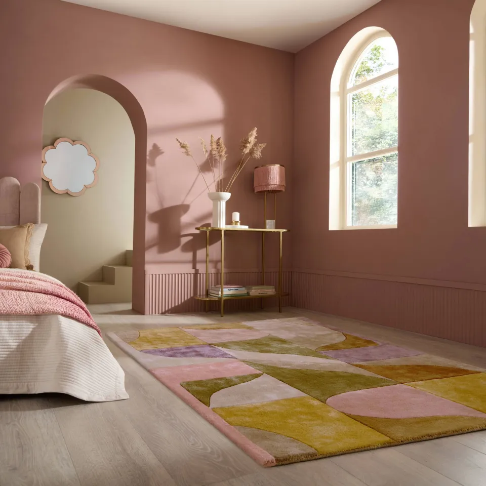 Flair Rugs Illuminate viscose vloerkleed meerkleurig multi, foto 2