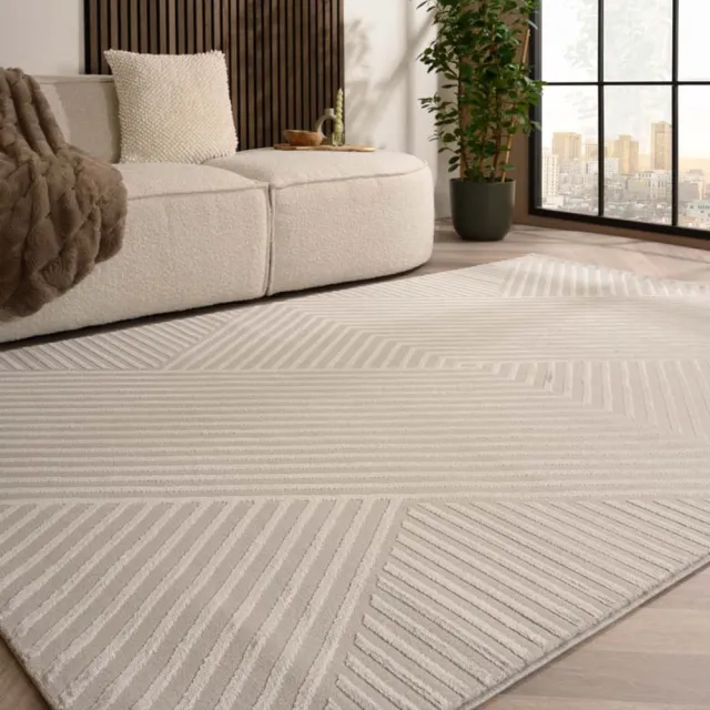 TrueWeave Scandinavische loper - Serene Runa zilver 80x250