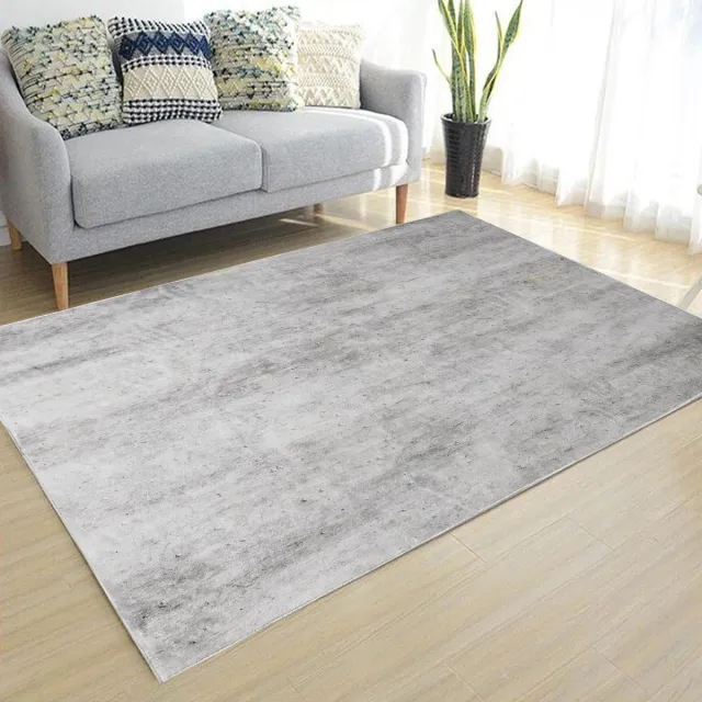 Ibenzoa Vloerkleed met Modern Abstract Design voor Woonkamer en Slaapkamer, Zacht en Laagpolig, 120 x 160 cm kleurjik