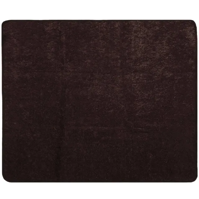 vidaXL Tapijt - Runner - MARSA - Antraciet - 80 - x - 100 - cm - Polyester - en - PVC
