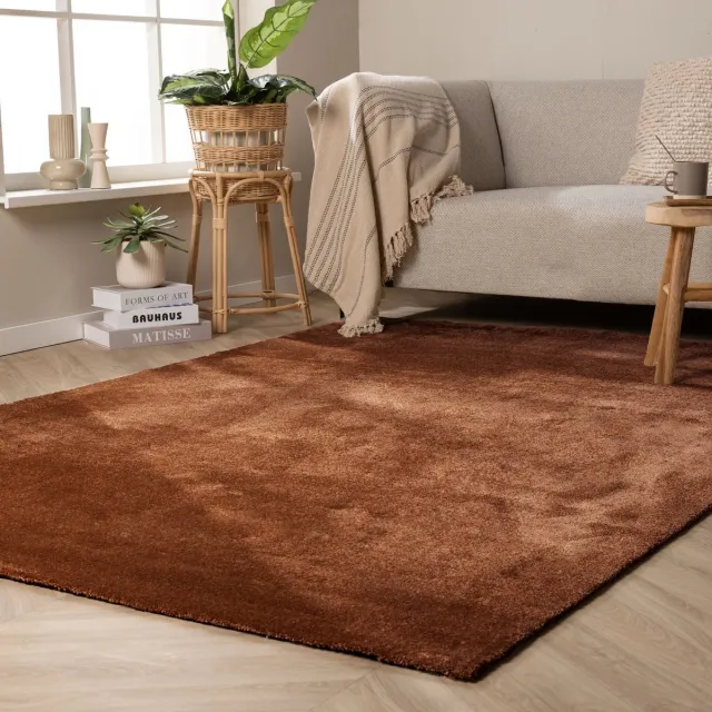 NATURL. Wasbaar vloerkleed - Clean Roest - 160x230cm