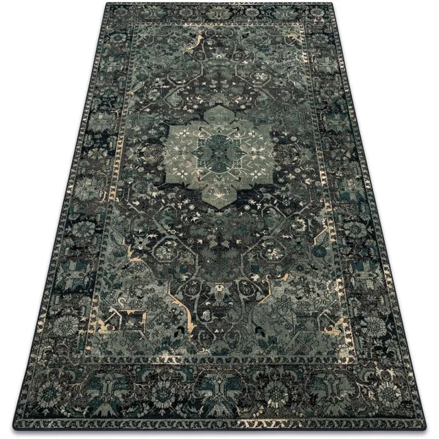 RUGSX Kleden Rugsx tapijt POLONIA Dukato Ornament iron groen 200x300 cm
