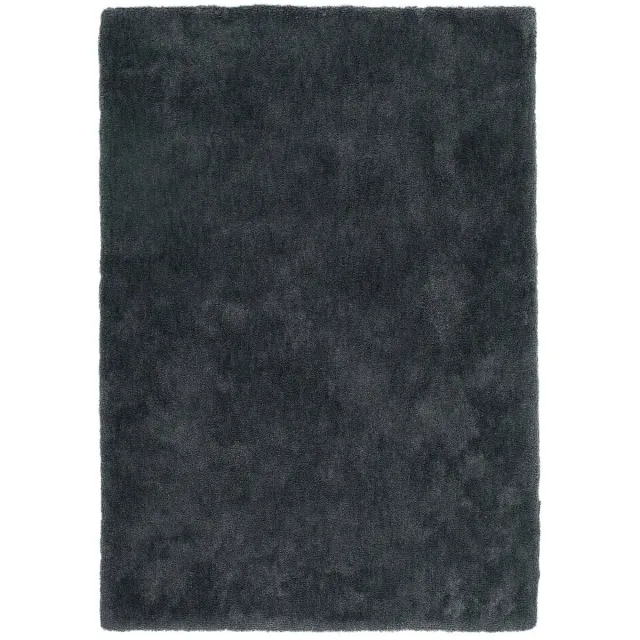 Dutch XXL Effen Vloerkleed | Tapijt | Velvet | Uni | Antraciet | 120x170 cm