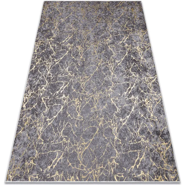 RUGSX Kleden Rugsx MIRO 11111.2103 tapijt wasbaar marmer, glamour ant 160x220 cm Grijs