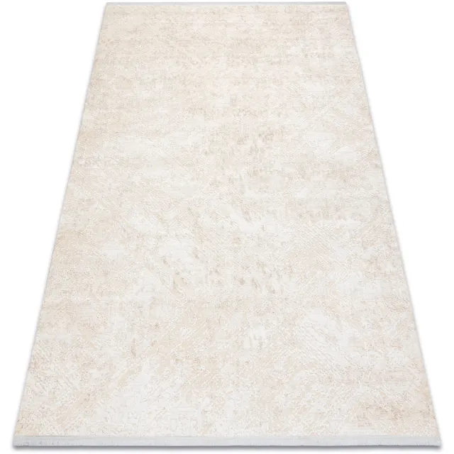 RUGSX Kleden Rugsx Modern tapijt DUKE 51541 crème - Geometrisch, 160x220 cm Beige