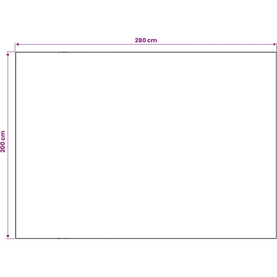 vidaXL Vloerkleed ORIZ Meerkleurig 200 x 280 cm 100% polyester, foto 3