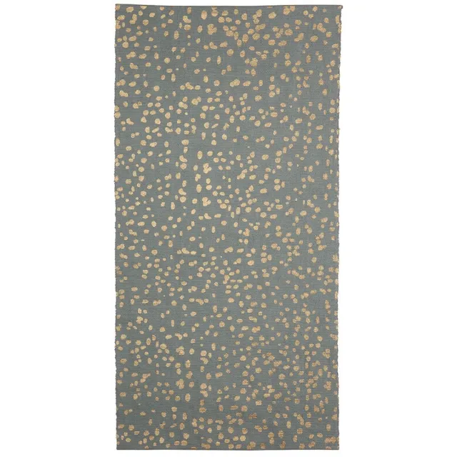 Kids Depot KidsDepot Vloerkleed 70 cm x 140 cm Dottie Zeegroen