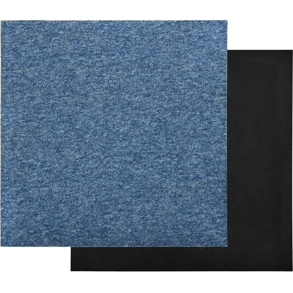 vidaXL Tapijt 20 st Blauw 50 x 50 cm 100% Polypropyleen, foto 3