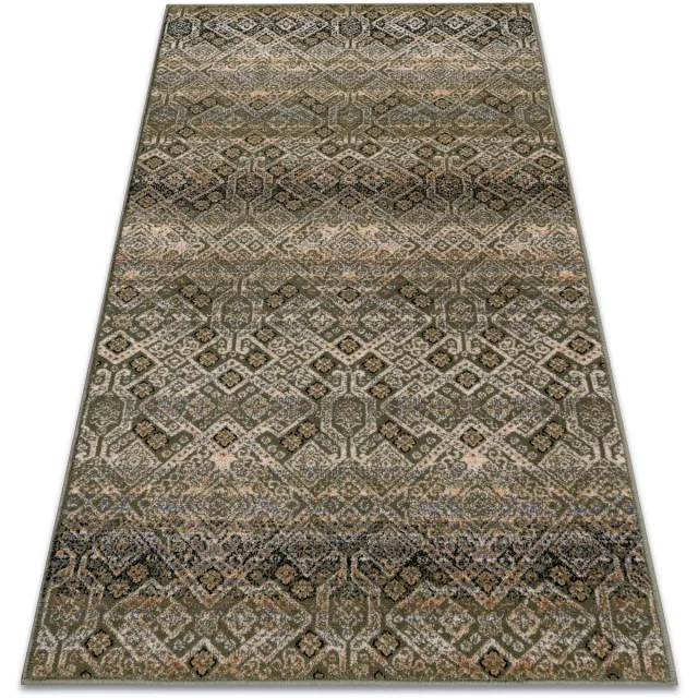 RUGSX Kleden Rugsx Wollen tapijt NAIN Ornament, bloemen 1044/51058 gr Groen