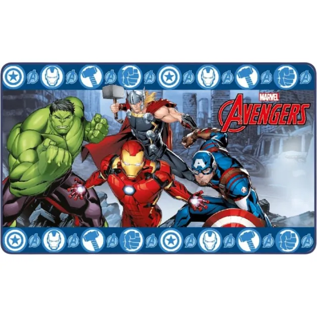 Avengers Speelmat - Schuim - Voor de kinderkamer - Blauw