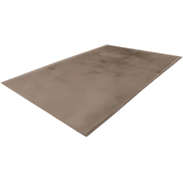 Lalee Vloerkleed - Fluffy Tapijt - Antislip Rug - Taupe - Hoogpolig en Zacht - Modern en Veilig