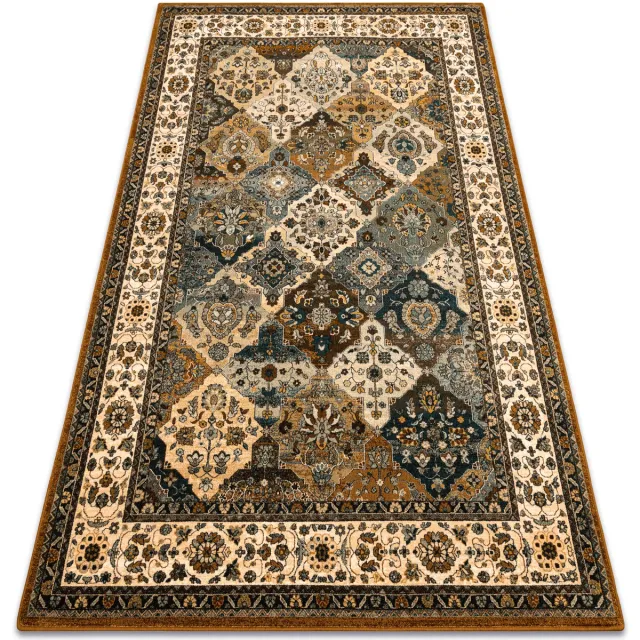 RUGSX Kleden Rugsx tapijt POLONIA Samari Ornament jade bruin