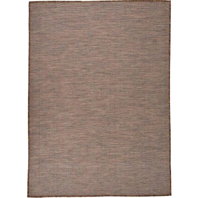 vidaXL Buitenkleed platgeweven 200x280 cm bruin