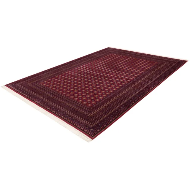Batucci Portofino Vloerkleed - Perzisch Tapijt - Kashmir Stijl - Rood - Handgemaakt - Hoge Dichtheid - Luxe uitstraling