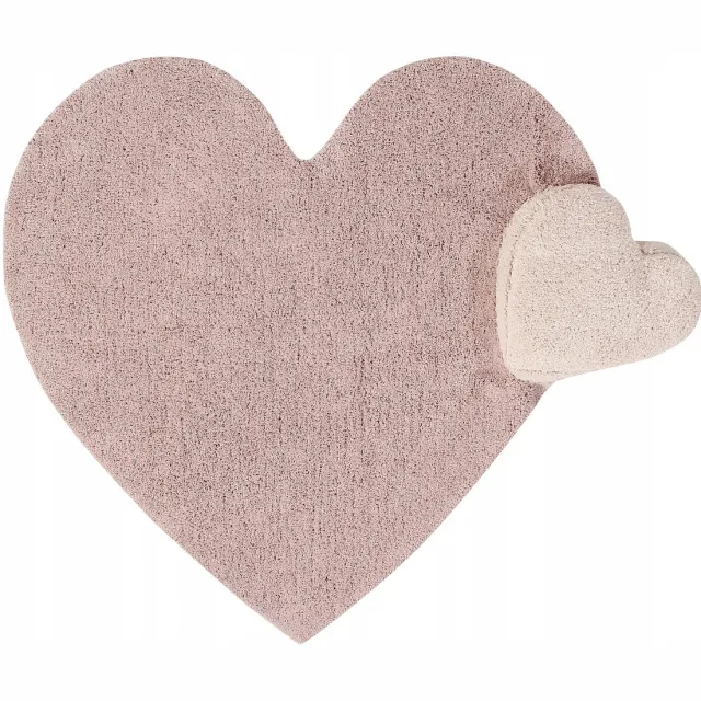 Lorena Canals Vloerkleed Puffy Love - 160 x 180 cm Nude/Roze