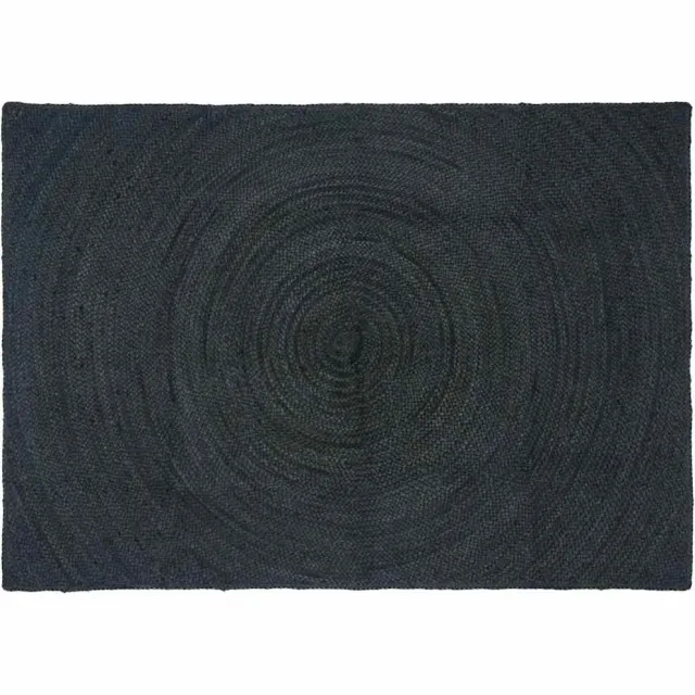 vidaXL Vloerkleden Donkergrijs 120 x 170 cm Jute