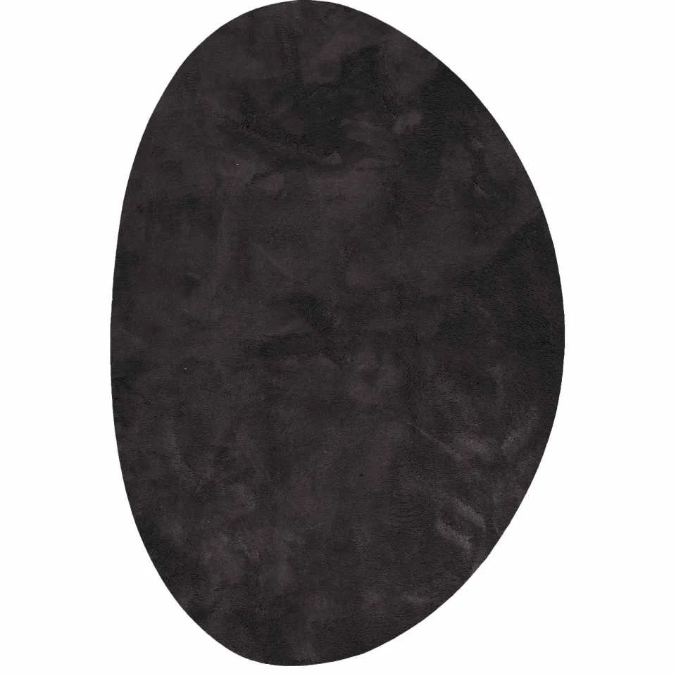vidaXL Tapijt HUARTE Zwart 160 x 230 cm Polyester